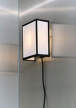 Ava Square Wall Lamp, white