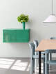 Perforated Cabinet Wall Small, soft jade