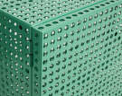 Perforated Cabinet, soft jade