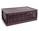 Colour Crate Lid Plastic X-Large, bordeaux