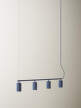 Donna Line 120 Pendant, midnight blue