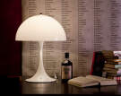 Panthella 400 Table Lamp, white opal acryl
