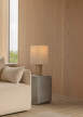 Nonna Table Lamp H49, travertine