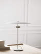 Reflection Table Lamp, grey lacquered aluminium