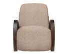 Buur Lounge Chair Raw Bouclé, natural