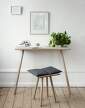 Georg Stool, dark grey / oak