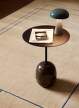 Lato Side Table LN8, warm black/emparador marble