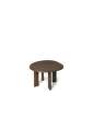 Tarn Dining Table 115, dark stained beech