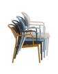 Linear Steel Lounge Armchair