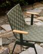 Ville AV33 Outdoor Armchair, bronze green