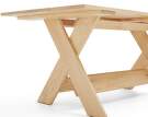 Crate Dining Table L180, pinewood