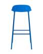 Form Bar Chair 75 cm Steel, bright blue