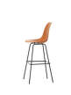 Eames Plastic Bar Stool High, rusty orange