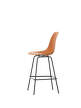 Eames Plastic Counter Stool Low, rusty orange