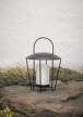 Abri Candle Lantern, black