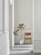Apelle Dining Chair Back Upholstery, cognac/oiled oak