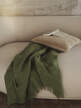 Weaver Throw, avocado