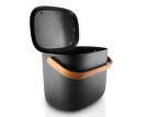 Reflect Recycling Waste Bin 16l, black