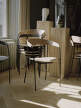 Missing Armchair, lacquered oak