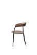 Missing Armchair, lacquered walnut