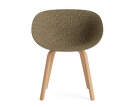Mat Armchair Wood, seaweed/beech