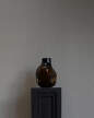 Bakku Vase Medio, smoked forest
