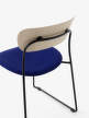 Pavilion Side Chair AV52, oak/Hallingdal 753