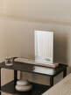 Caseta Table Mirror, travertine