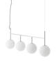 TR Bulb Suspension Frame, polished steel
