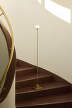 Snowball Portable Floor Lamp, brass