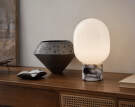 JWDA Table Lamp, Calacatta Viola