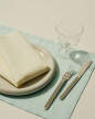 Tavolo Napkin/Placemat, set of 4, soft mint