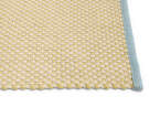 3 Colour Rug, soft yellow