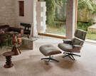 Stools A, walnut dark