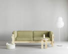 Kube 3-Seater Sofa Pine