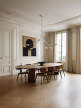 Drop Chandelier Big, white (5m)