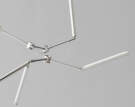Stick Chandelier Mini, chrome