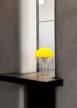 Wire 30 Table Lamp, chrome/yellow
