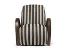 Buur Lounge Chair Louisiana, sand/black