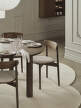 Merge Upholstered Dining Chair with Armrest
