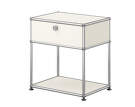 USM Haller M54 Bedside Table, pure white