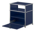Noční stolek USM Haller M55, steel blue-2