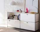 Komoda USM Haller E2, pure white-4