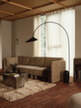Arum Arched Floor Lamp, black