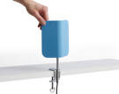 Apex Clip Lamp, pastel blue