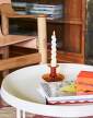 Flare Candleholder, amber