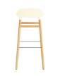 Form Bar Chair 75 cm Oak, cream/oak