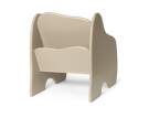 Slope Lounge Chair, cashmere
