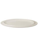 Edge Plate Ø27 cm 2ks, ecru stoneware
