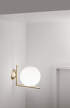 IC C/W1 Ceiling/Wall Lamp, brass